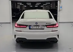 2022 BMW 3-Series M340i, белый — фото 3
