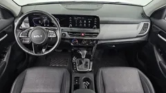 2023 Kia Seltos Gasoline 1.6 Turbo 2WD, белый — фото 7