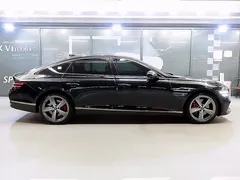 2023 Genesis G80 Gasoline 3.5 Turbo AWD, чёрный — фото 3