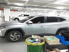 2023 Hyundai Tucson Diesel 2.0 2WD, серо-серебристый — фото 3