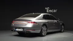 2023 Genesis G90 Gasoline 3.5 Turbo e-S/C AWD, серебристый — фото 2