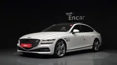 2022 Genesis G80 Gasoline 2.5 Turbo AWD, белый — фото 1
