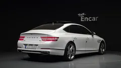 2022 Genesis G80 Gasoline 2.5 Turbo AWD, белый — фото 2