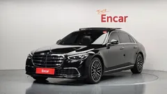 2022 Mercedes-Benz S-Class S580L 4MATIC, чёрный — фото 1