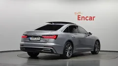 2022 Audi A6 45 TFSI Quattro Premium, серебристый — фото 2