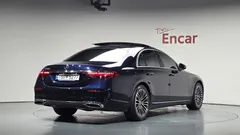2022 Mercedes-Benz S-Class S350 d, синий — фото 2
