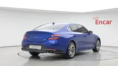 2023 Genesis G70 Gasoline 2.0T 4WD, синий — фото 2