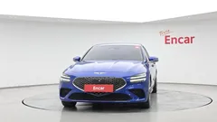 2023 Genesis G70 Gasoline 2.0T 4WD, синий — фото 3