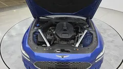 2023 Genesis G70 Gasoline 2.0T 4WD, синий — фото 6