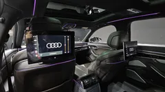 2023 Audi A8 55 TFSI Quattro Premium LWB, чёрный — фото 12