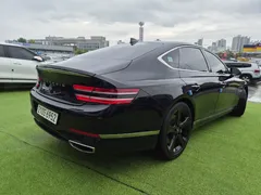 2022 Genesis G80 Gasoline 3.5 Turbo AWD, чёрный — фото 3