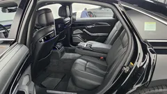 2021 Audi A8 55 TFSI Quattro LWB, чёрный — фото 11