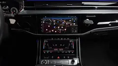 2021 Audi A8 55 TFSI Quattro LWB, чёрный — фото 12