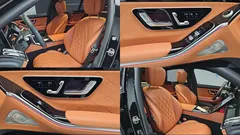 2023 Mercedes-Benz S-Class S500L 4MATIC, чёрный — фото 10