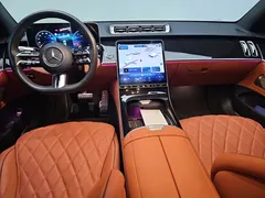 2023 Mercedes-Benz S-Class S500L 4MATIC, чёрный — фото 14