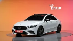 2023 Mercedes-Benz A-Class AMG A35 4MATIC Sedan, белый — фото 1