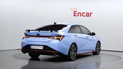 2023 Hyundai Avante 2.0 N, голубой — фото 2