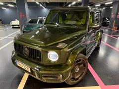 2022 Mercedes-Benz G-Class AMG G63 Manufaktur, 담녹색 — фото 3