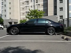 2022 Mercedes-Benz S-Class S400 d 4MATIC, чёрный — фото 2