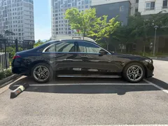 2022 Mercedes-Benz S-Class S400 d 4MATIC, чёрный — фото 3