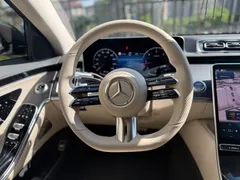 2022 Mercedes-Benz S-Class S400 d 4MATIC, чёрный — фото 14