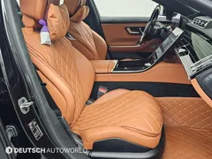 2023 Mercedes-Benz S-Class S580e 4MATIC, чёрный — фото 10