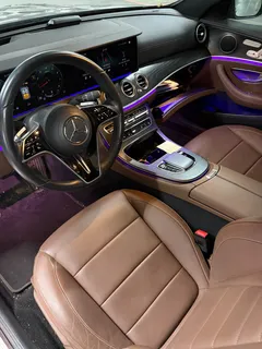 2023 Mercedes-Benz E-Class E250 AMG Line, серый — фото 7