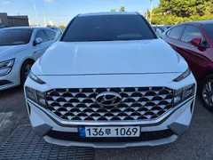 2022 Hyundai Santa Fe Gasoline 2.5T 2WD, белый — фото 3