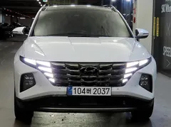 2022 Hyundai Tucson Gasoline 1.6 Turbo 2WD, белый — фото 2