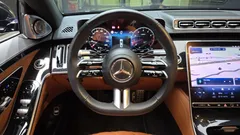 2023 Mercedes-Benz S-Class S500L 4MATIC, чёрный — фото 13