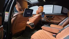 2023 Mercedes-Benz S-Class S500L 4MATIC, чёрный — фото 20