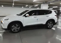 2021 Hyundai Santa Fe Diesel 2.2 4WD, белый — фото 2