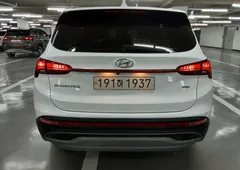 2021 Hyundai Santa Fe Diesel 2.2 4WD, белый — фото 3