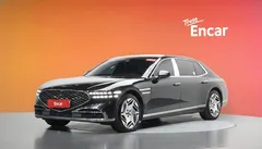 2023 Genesis G90 Gasoline 3.5 Turbo e-S/C AWD LWB, чёрный — фото 1