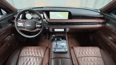 2023 Genesis G90 Gasoline 3.5 Turbo e-S/C AWD LWB, чёрный — фото 7