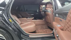 2023 Genesis G90 Gasoline 3.5 Turbo e-S/C AWD LWB, чёрный — фото 11
