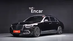 2023 Mercedes-Benz S-Class S580L 4MATIC, чёрный — фото 1