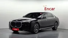 2023 BMW 7-Series 740i sDrive M Sport, чёрный — фото 1