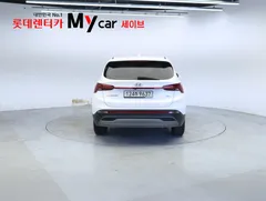 2023 Hyundai Santa Fe Diesel 2.2 4WD, белый — фото 4