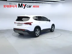 2023 Hyundai Santa Fe Diesel 2.2 4WD, белый — фото 5