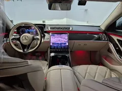 2022 Mercedes-Benz S-Class Maybach S580 4MATIC, серебристый — фото 7
