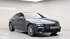 2024 Genesis G70 Gasoline 2.5T 2WD, синий — фото 3