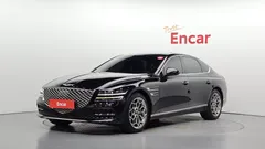 2022 Genesis G80 Gasoline 2.5 Turbo AWD, чёрный — фото 1