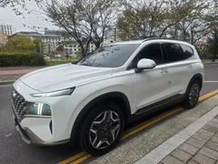 2023 Hyundai Santa Fe HEV 1.6 2WD, белый — фото 1