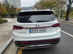 2023 Hyundai Santa Fe HEV 1.6 2WD, белый — фото 6