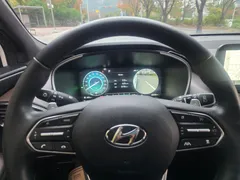 2023 Hyundai Santa Fe HEV 1.6 2WD, белый — фото 9