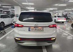2022 Hyundai Santa Fe Diesel 2.2 2WD, белый — фото 3