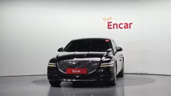 2022 Genesis G80 Gasoline 3.5 Turbo 2WD, чёрный — фото 3
