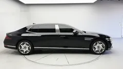 2022 Genesis G90 Gasoline 3.5 Turbo e-S/C AWD LWB, чёрный — фото 2