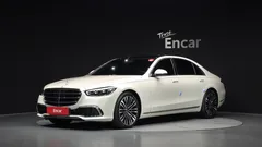 2023 Mercedes-Benz S-Class S450L 4MATIC, белый — фото 1